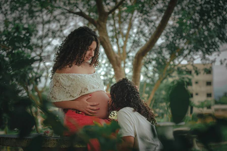Um Beijo para Quem Chega — Gestantes, fotografia de Kaio Mendes
