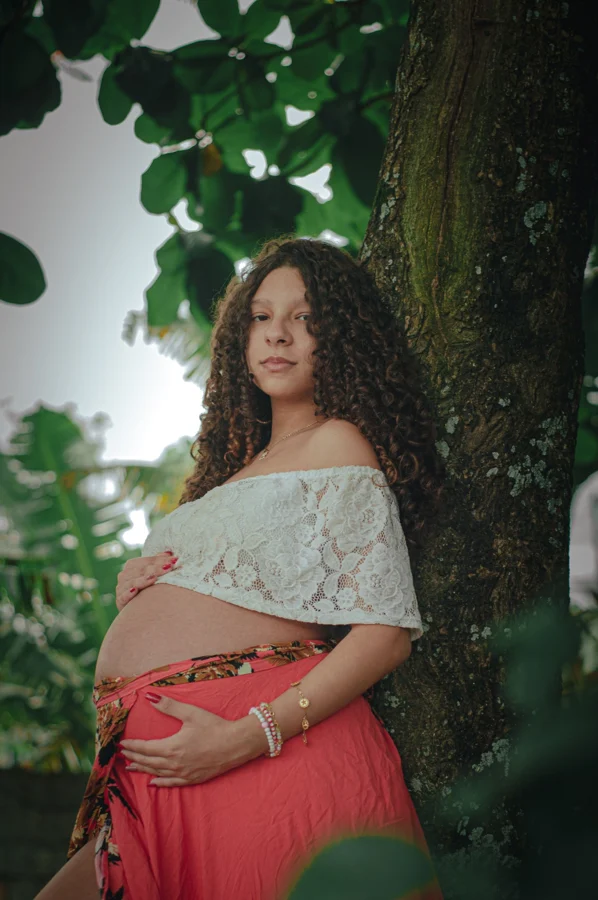 Vida sob as Folhas — Gestantes, fotografia de Kaio Mendes