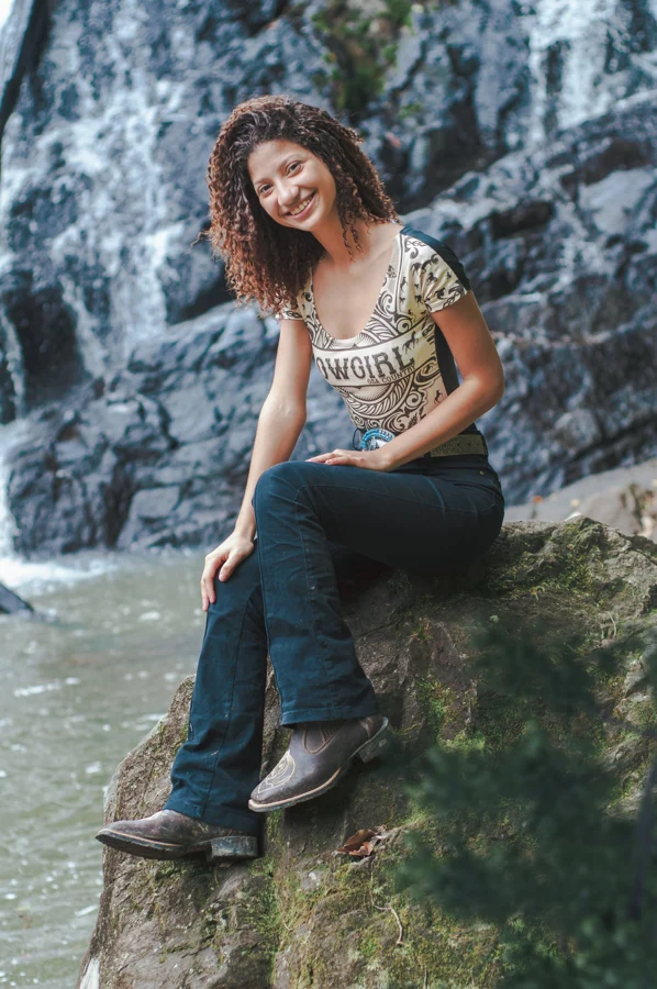 Pausa junto à Cachoeira — Ensaios, fotografia de Kaio Mendes